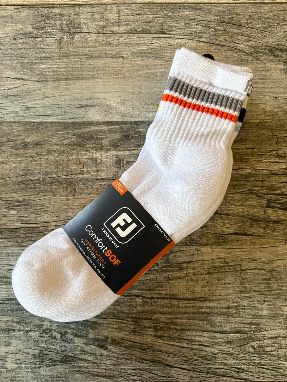 FootJoy Golf 3/4 Crew Golf Socks